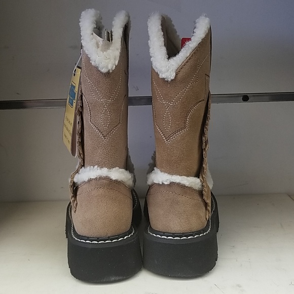 Kid's Smoky Mountain 3062C Brown Boot - Picture 4 of 6